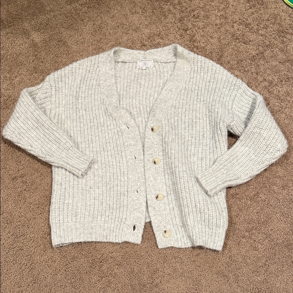Absolutely Creative Worldwide Light Gray Cardigan